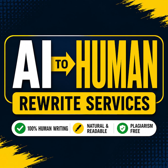 humanize and rewrite ai content professionally