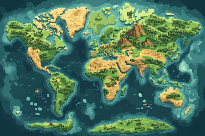 do map design for custom events, festivals, and vector