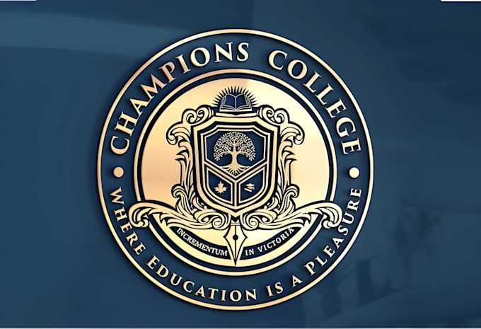 make an educational logo for your school, collage and university