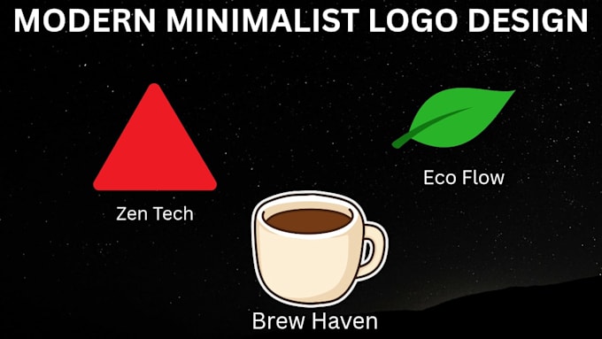 design minimalist logo for you