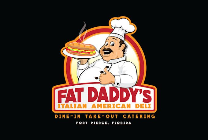 create a custom food brand logo design