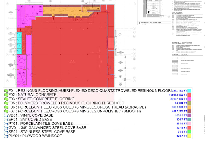 do accurate flooring takeoff and cost estimation for USA project