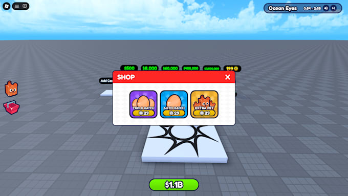 build roblox game, roblox scripts, map, ugc, fix bugs, pet system, inventory