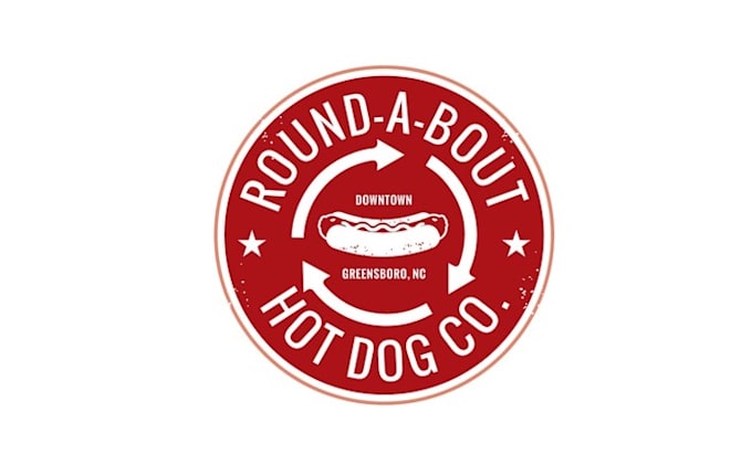 design extraordinary hot dog food logo