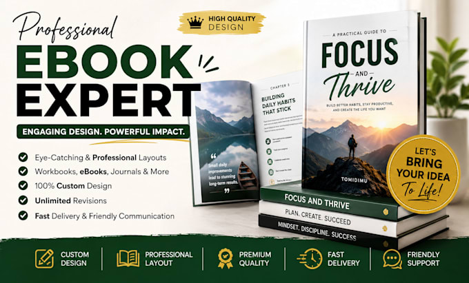 design an ebook for you