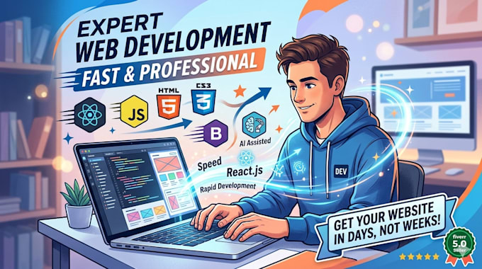 be your expert react website developer