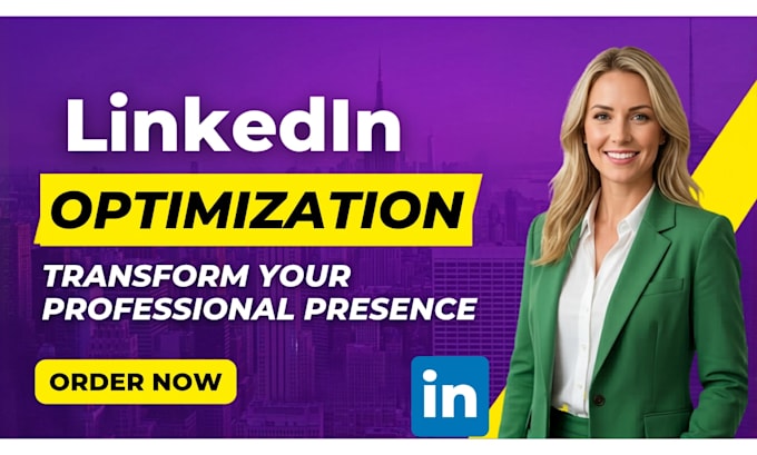 do linkedin profile optimization and personal branding for executives