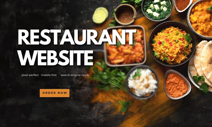 build a professional restaurant website with menu and SEO