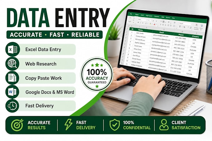 do web research and data collection