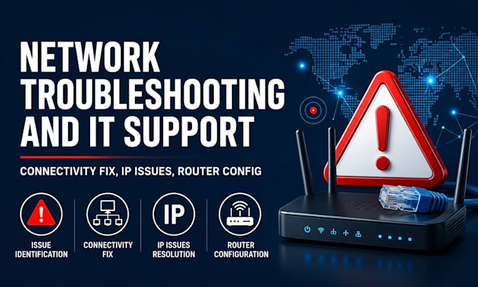 troubleshoot and fix your network connectivity and IT issues
