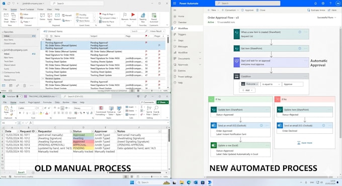 build microsoft power automate business workflows