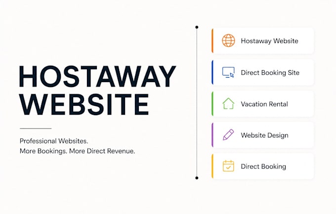 build a high converting hostaway direct booking website