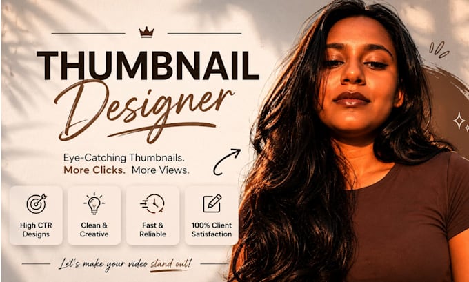 design eye catching thumbnails