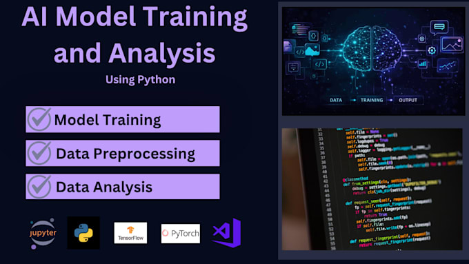 train a machine learning model on your dataset