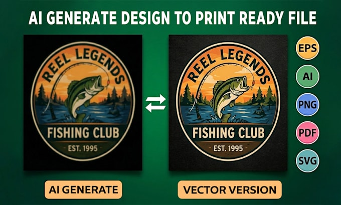 convert any ai generated design to print ready file