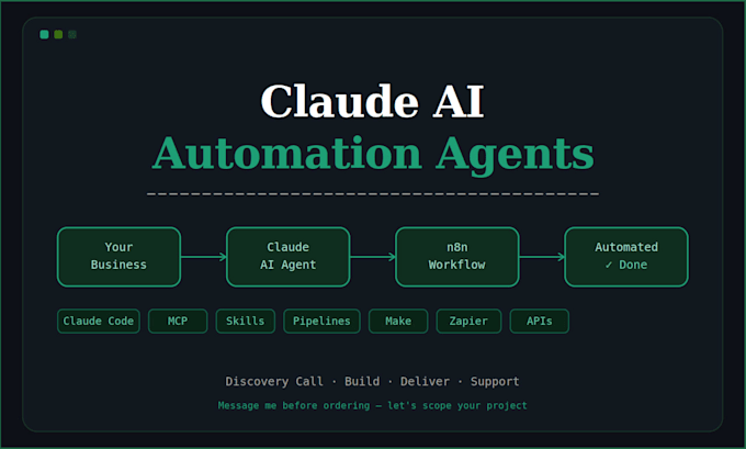 set up claude ai agents and automate your workflows with claude code and n8n