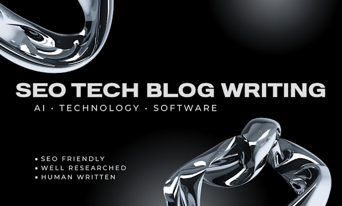 write SEO tech blogs and ai articles
