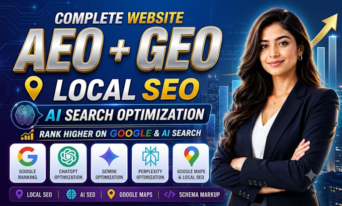 do local SEO, aeo and GEO for google maps and ai search