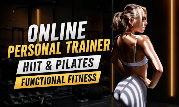 be your online personal trainer in live sessions
