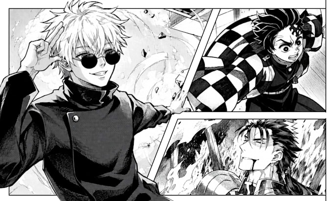 draw comic book for manga