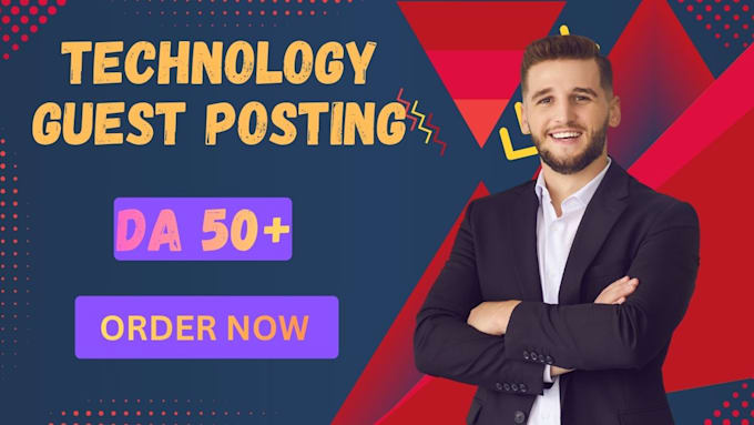 provide premium tech guest posts with dofollow links