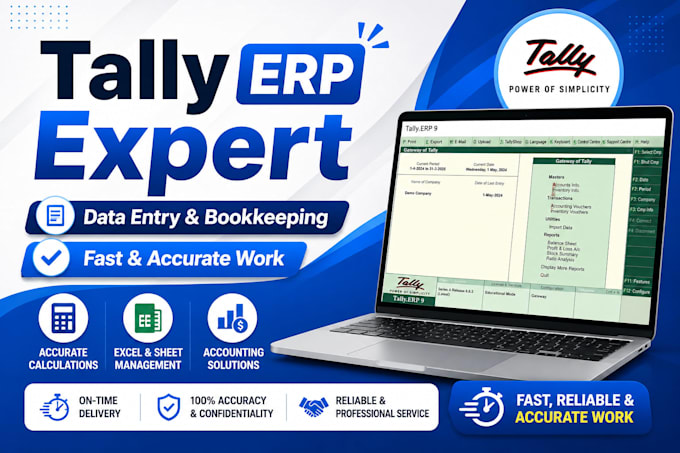 do tally erp and accounting work