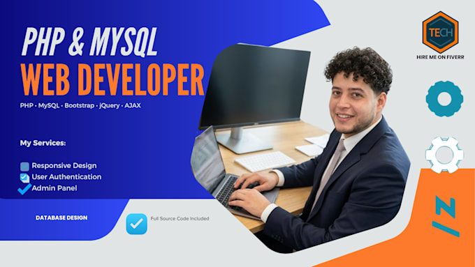 develop a PHP mysql web application