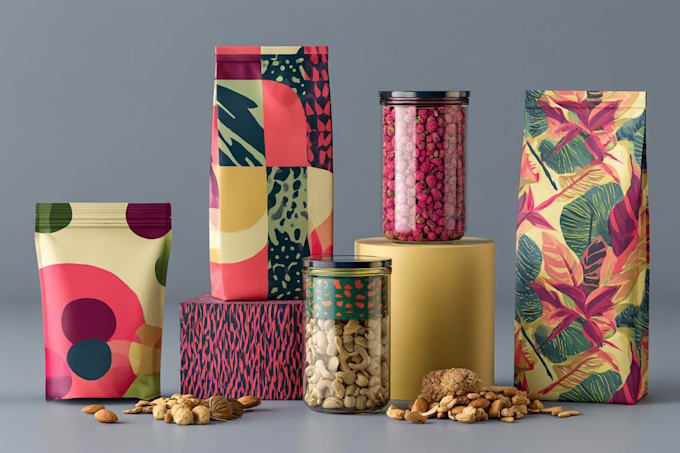 make a design product and packaging