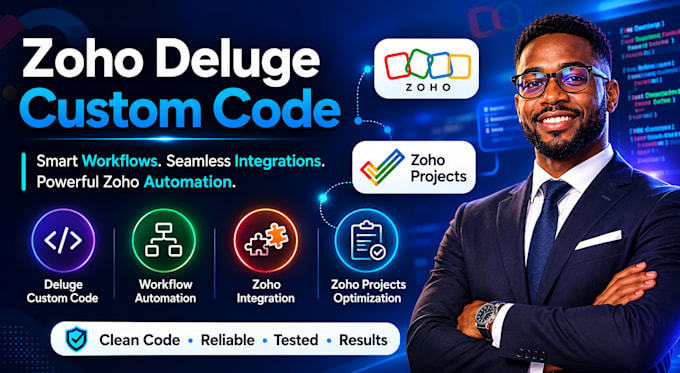 zoho deluge custom deluge code zoho project flows snippet workflow integration