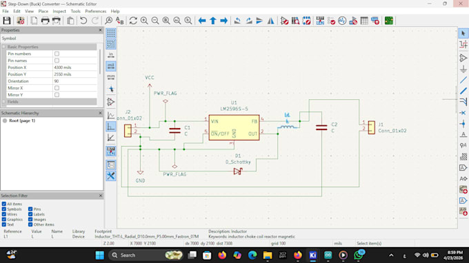 design professional pcb and schematic using altium,kicad