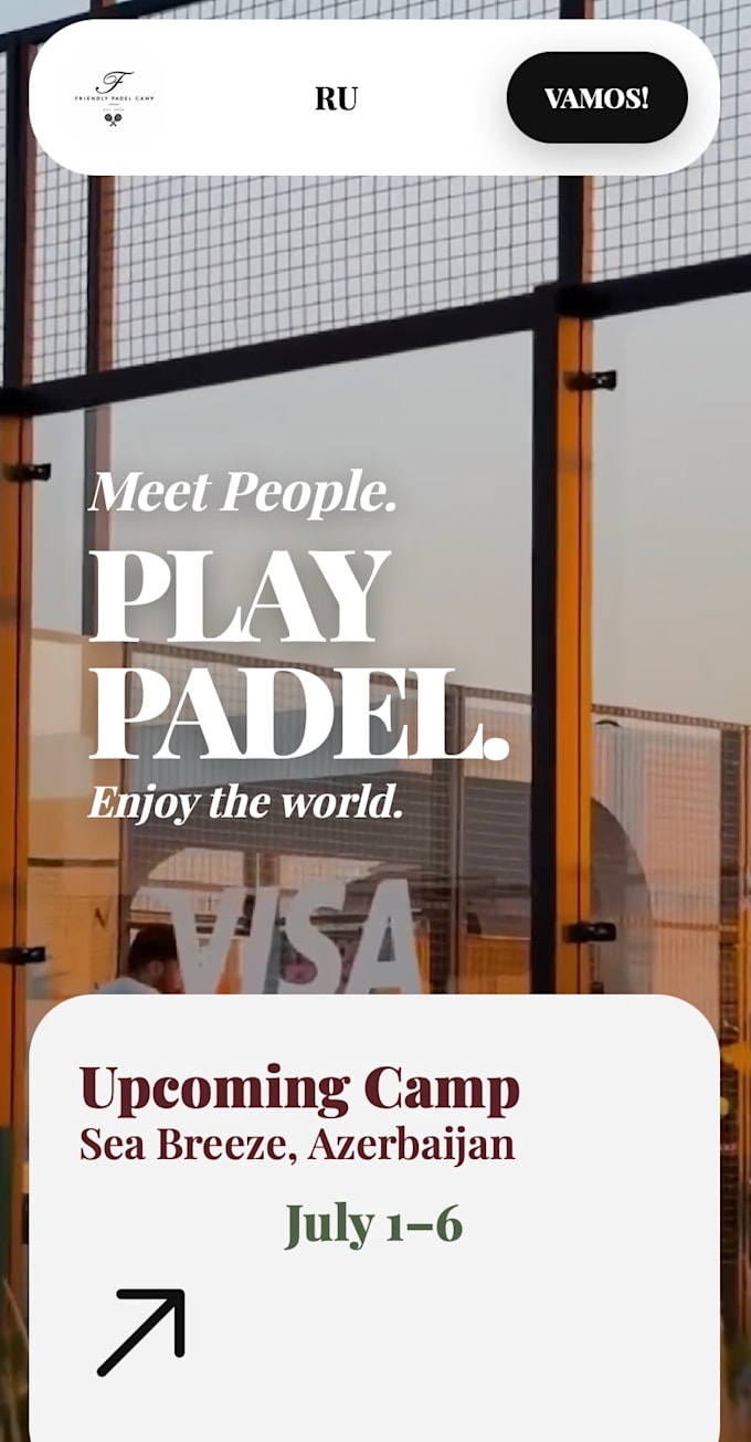 build a responsive landing page using HTML CSS and javascript