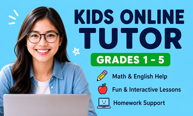 be your expert online tutor for elementary school grade 1 to 5