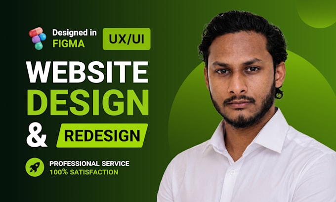 do figma website UI UX design and website redesign