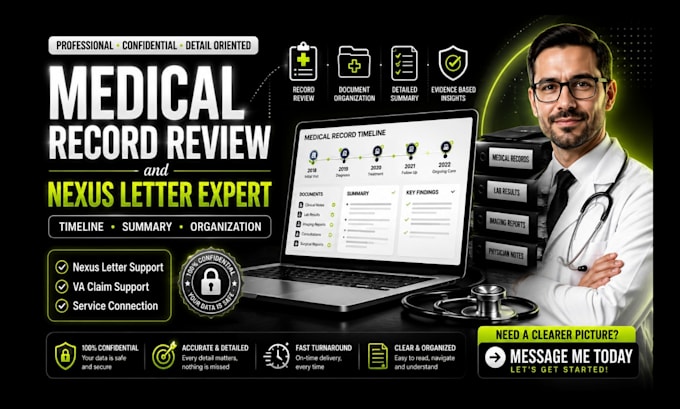 professionally organize and summarize medical documentation