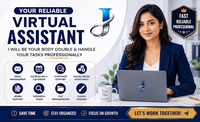 be your body double virtual assistant for content and business tasks