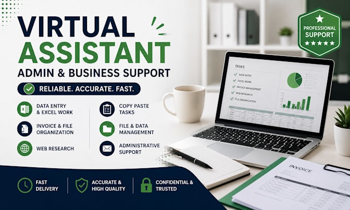 be your virtual assistant for admin tasks