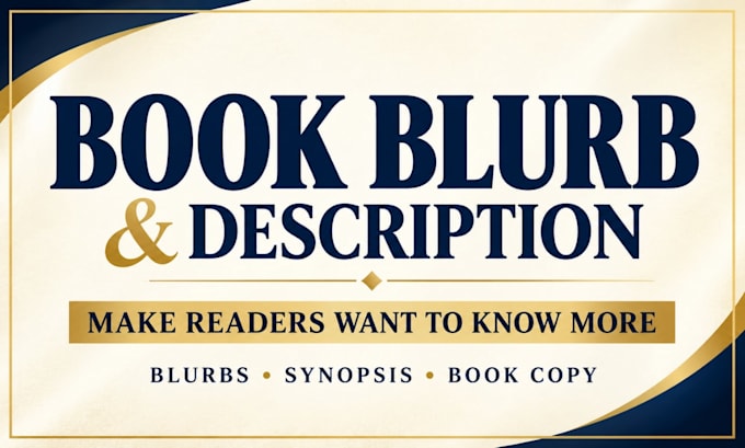 write a compelling book blurb and book description
