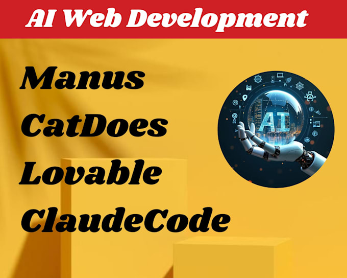 help develop website and app using manus lovable catdoes glide and claude code
