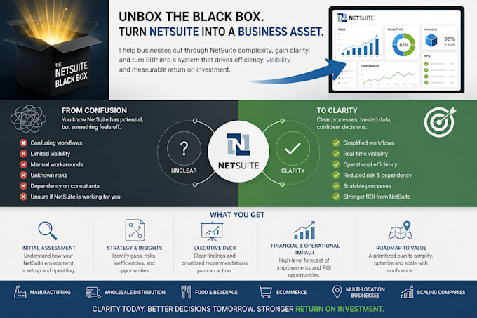 turn netsuite from a black box into a controllable business system