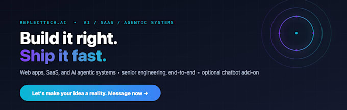 build your saas, web app, or website lightning fast