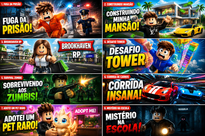 create roblox youtube thumbnails