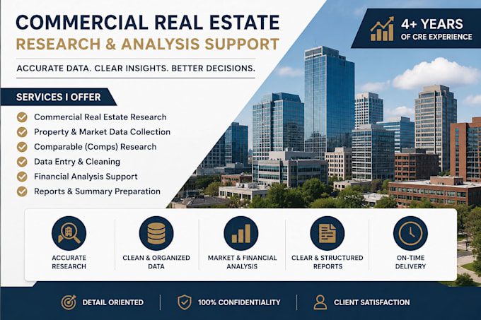 virtual assistant for cre research and data analysis