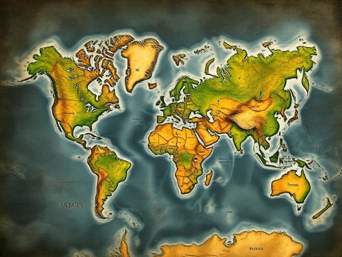make an amazing world or regional custom fantasy map