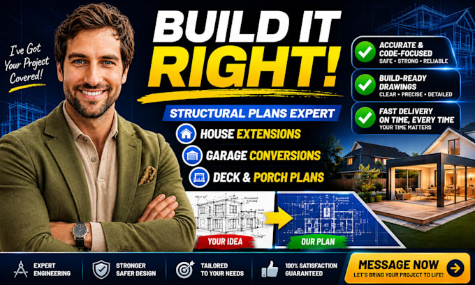 design structural house extension plans garage conversion blueprints