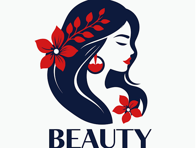 create modern beauty and makeup logo design