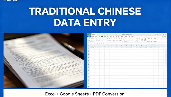 traditional chinese ocr correction and data entry