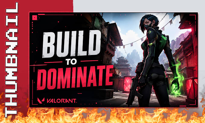 create high CTR  gaming and cartoon youtube  thumbnails
