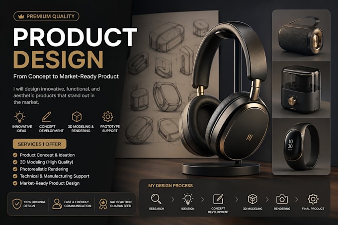 do industrial 3d product design