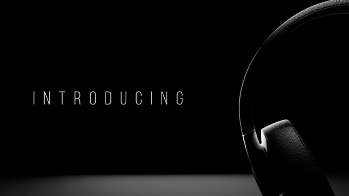do cinematic product visualization