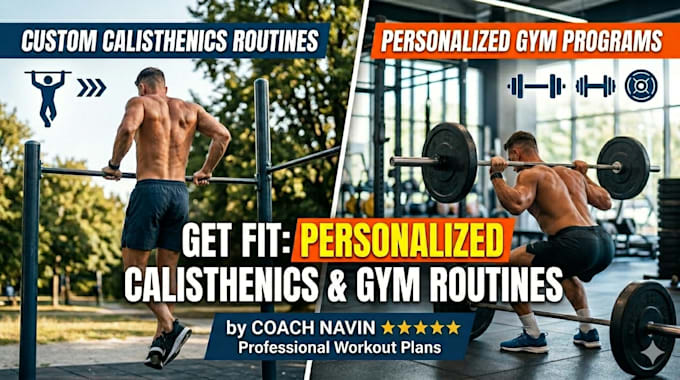 create customized workout plans for your needs
